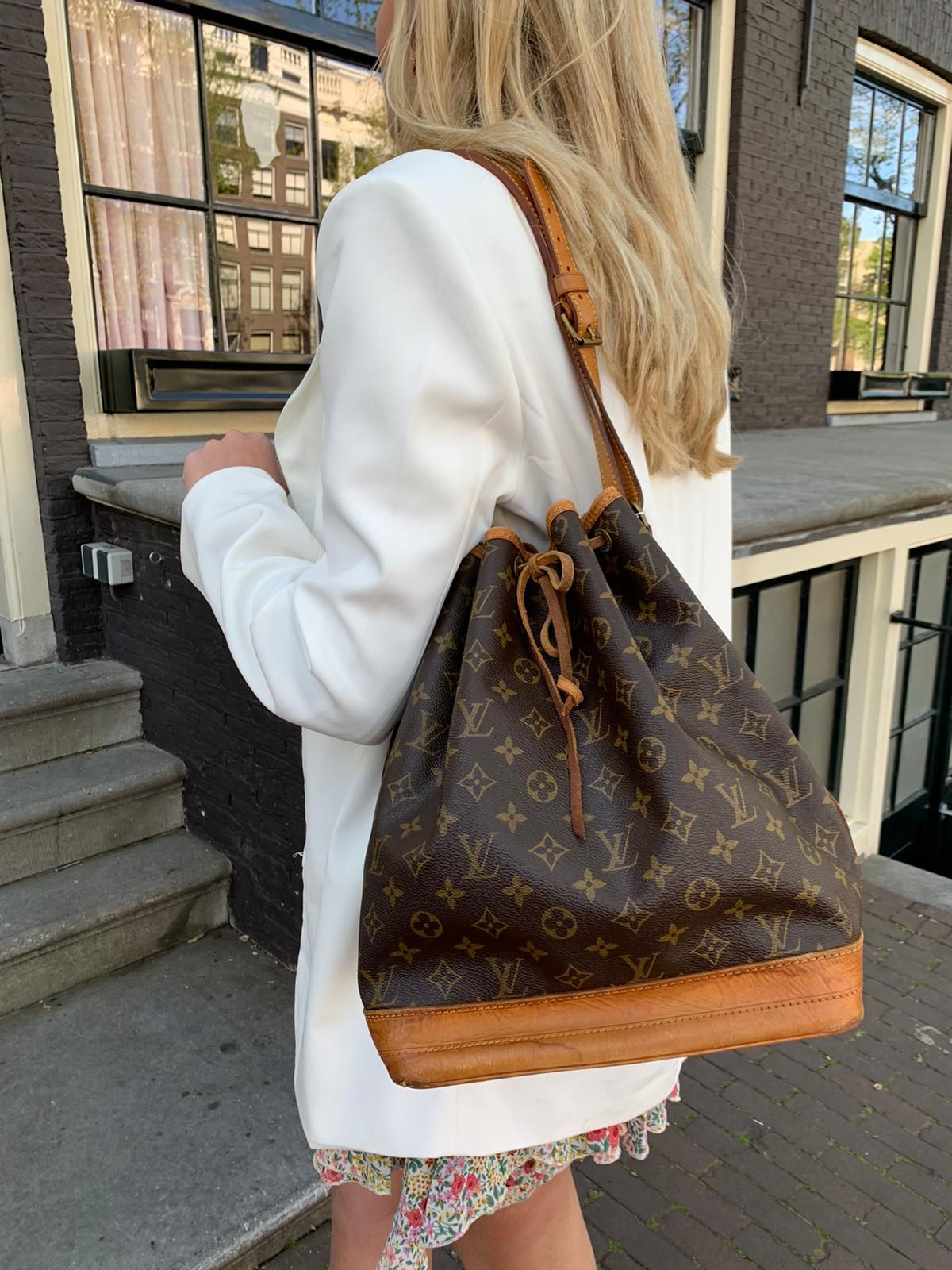 Louis Vuitton Noé 水桶包日常街拍